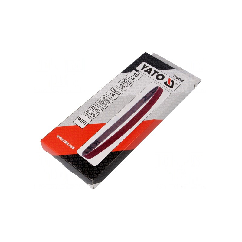Bandă abrazivă fără sfârşit 520mm x 20mm Granulație 100 | Electronic-mag.ro | Componente Electronice