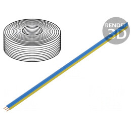 Cablu Bandă FBK Toy 3x0,14mm2 Cu PVC 5m | Electronic-mag.ro | Componente Electronice