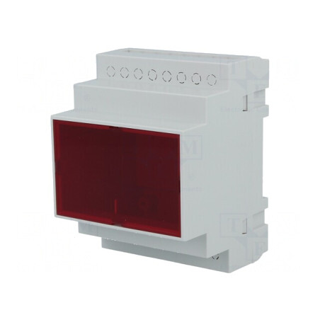 Carcasă DIN 90x70x65mm ABS Gri UL94V-0 | Electronic-mag.ro | Componente Electronice