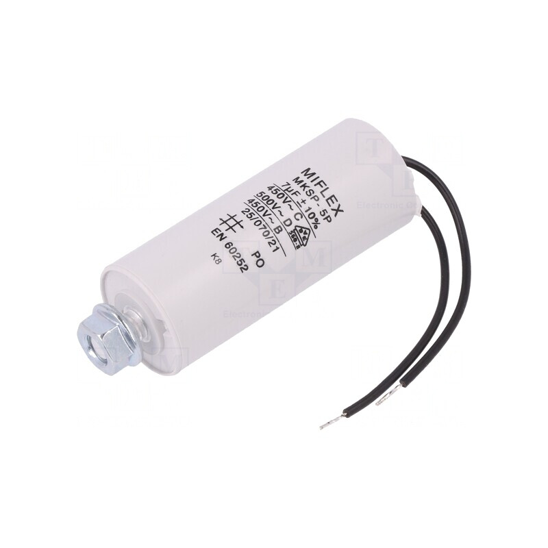 Condensator Motor 7uF 450V Ø30x78mm | Electronic-mag.ro | Componente Electronice Condensator Motor 7uF 450V Ø30x78mm | Electronic-mag.ro | Componente Electronice