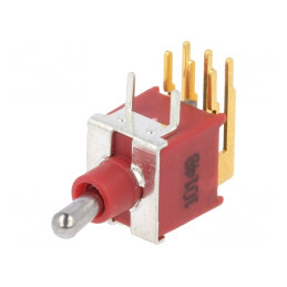 Comutator Basculant DPDT ON-ON 0,4A/20VDC | Electronic-mag.ro | Componente Electronice