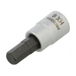 Cheie tubulară HEX 6mm 1/4 33mm | Electronic-mag.ro | Componente Electronice