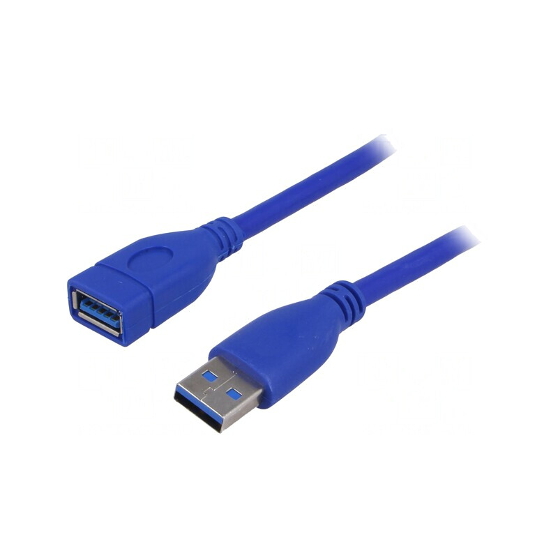 Cablu USB 3.0 A-A 1,8m Albastru | Electronic-mag.ro | Componente Electronice