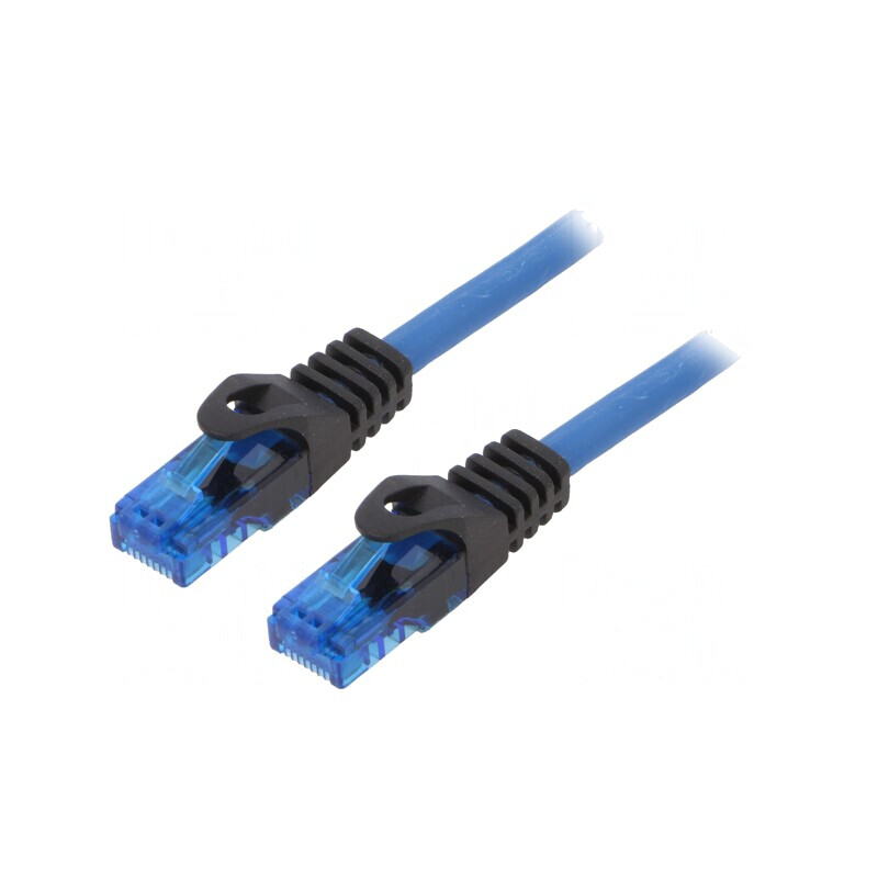 Patch Cord Ethernet Cat6a UTP 2m Albastru | Electronic-mag.ro | Componente Electronice