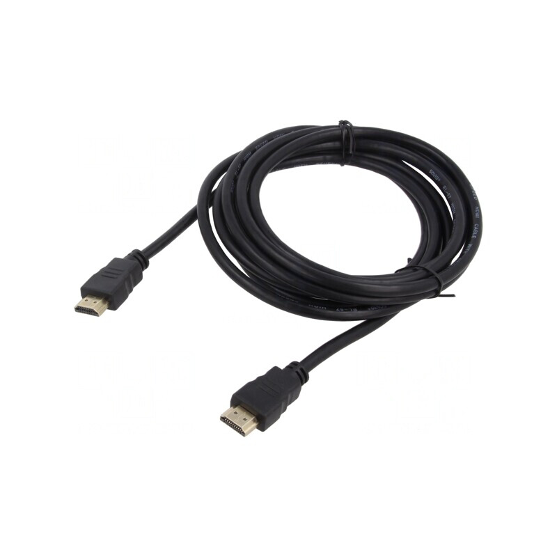 Cablu HDMI 1.4 3m Negru | Electronic-mag.ro | Componente Electronice