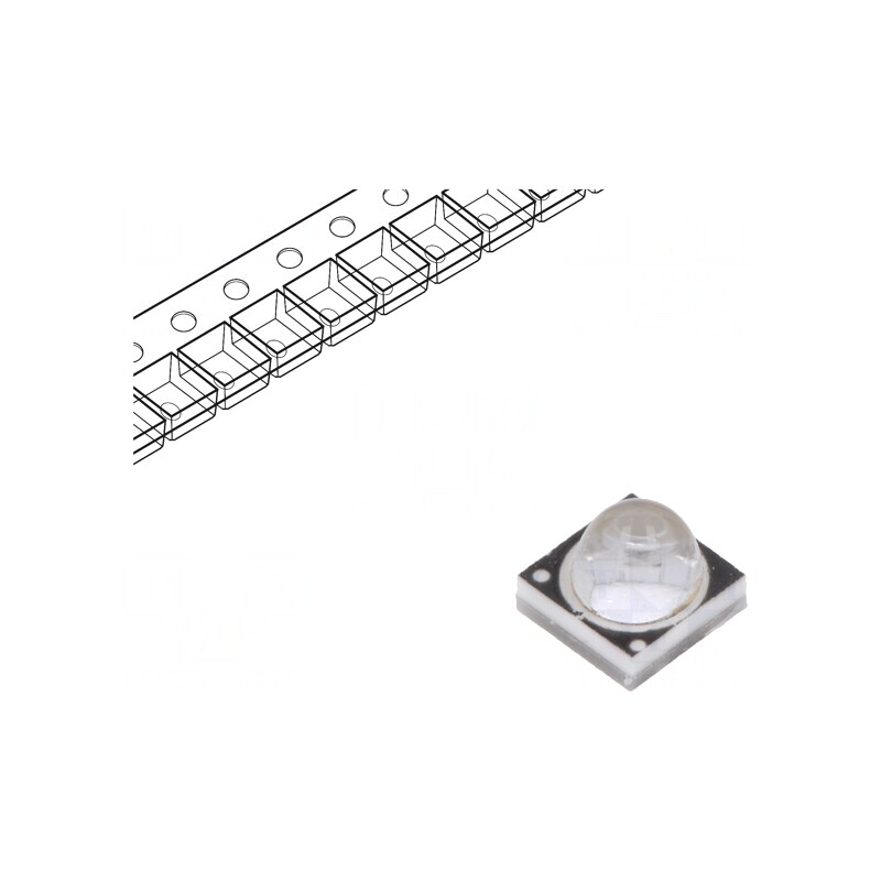LED UV 3W 700mA 365-370nm | Electronic-mag.ro | Componente Electronice