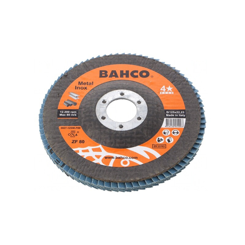 Disc de șlefuit cu lamelă 125mm 22,23mm Clasa 4* | Electronic-mag.ro | Componente Electronice