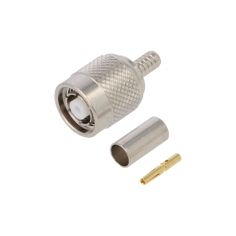 Mufă RP-TNC Reverse Mamă 50Ω Crimpat PTFE | Electronic-mag.ro | Componente Electronice