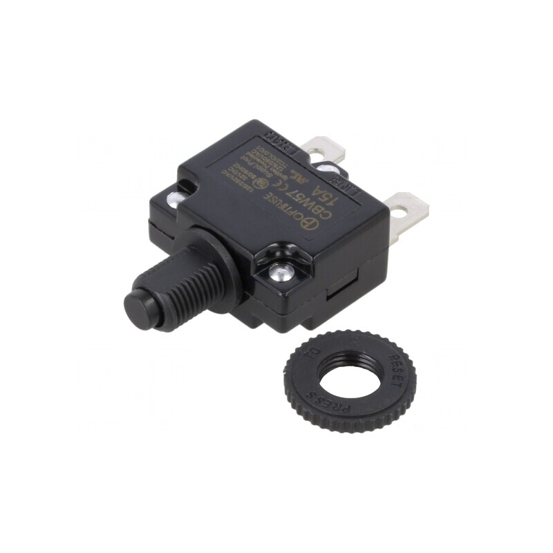 Siguranță Termică 15A 125V/250V/32VDC/50VDC | Electronic-mag.ro | Componente Electronice