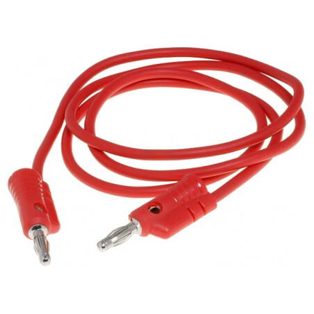 Cablu de măsurare 60VDC cu mufă banană 4 mm | Electronic-mag.ro | Componente Electronice