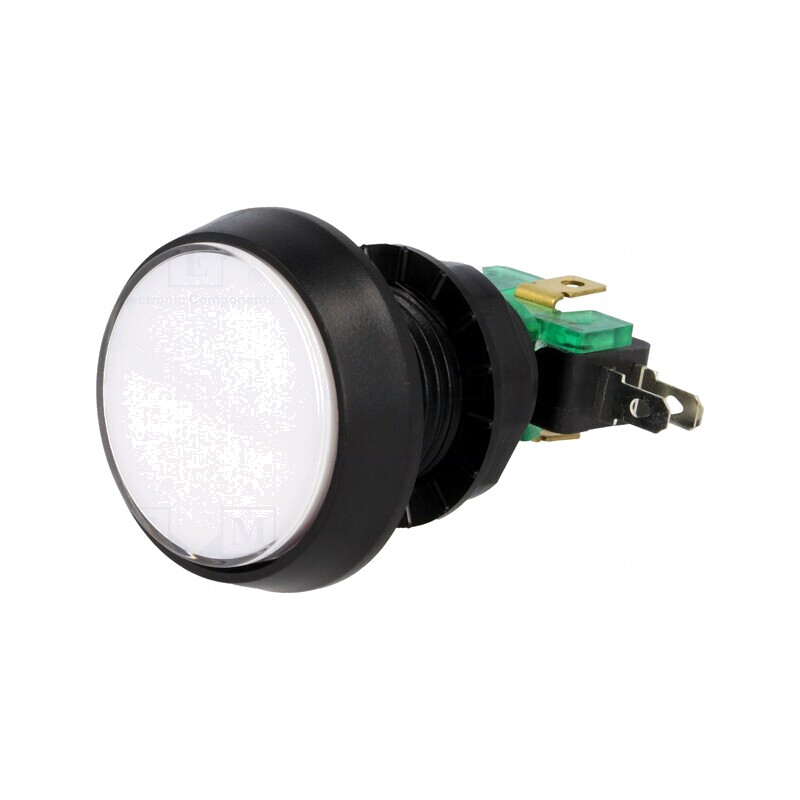 Comutator Alb SPDT 10A/250VAC | Electronic-mag.ro | Componente Electronice