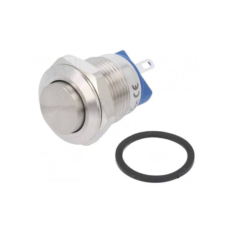 Comutator anti-vandalism 2A/36VDC IP65 Ø12mm | Electronic-mag.ro | Componente Electronice