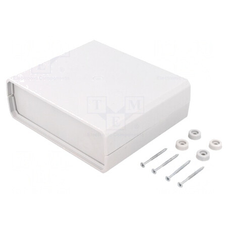Carcasă Polistiren Gri 149.5x129.8x50mm | Electronic-mag.ro | Componente Electronice