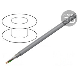 Cablu ELITRONIC 4x1,5mm2 Tresă Cupru Cositorit PVC | Electronic-mag.ro | Componente Electronice