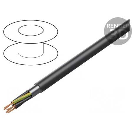 Cablu ecranat PVC 7G1,5mm2 | Electronic-mag.ro | Componente Electronice