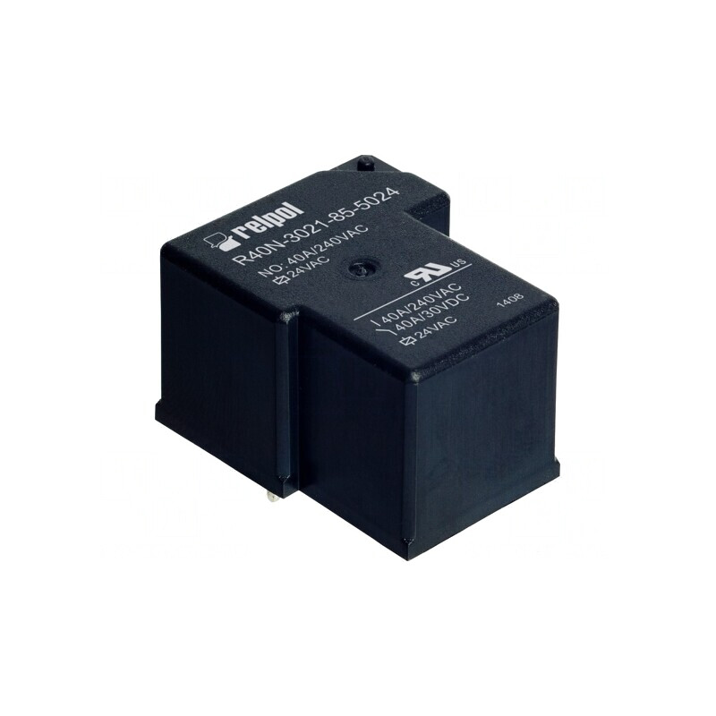 Releu electromagnetic SPST-NO 24VAC 40A R40N | Electronic-mag.ro | Componente Electronice