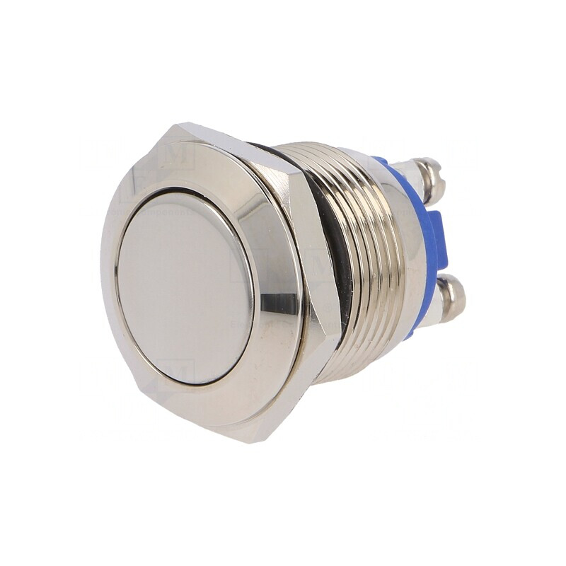 Comutator Anti-Vandalism SPST-NO 2A 36VDC IP65 Ø19mm | Electronic-mag.ro | Componente Electronice