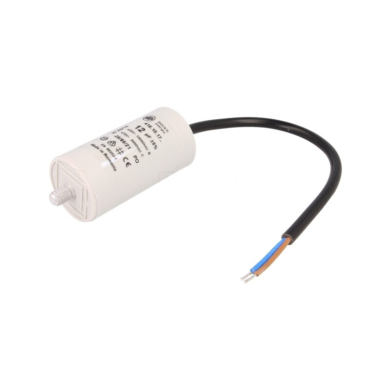 Condensator pentru Motoare 12uF 425VAC | Electronic-mag.ro | Componente Electronice Condensator pentru Motoare 12uF 425VAC | Electronic-mag.ro | Componente Electronice
