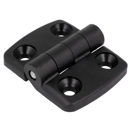 Balama Poliamidă Neagră 59mm x 48mm | Electronic-mag.ro | Componente Electronice