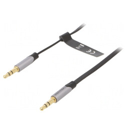 Cablu Audio Jack 3,5mm Aurit 3m | Electronic-mag.ro | Componente Electronice