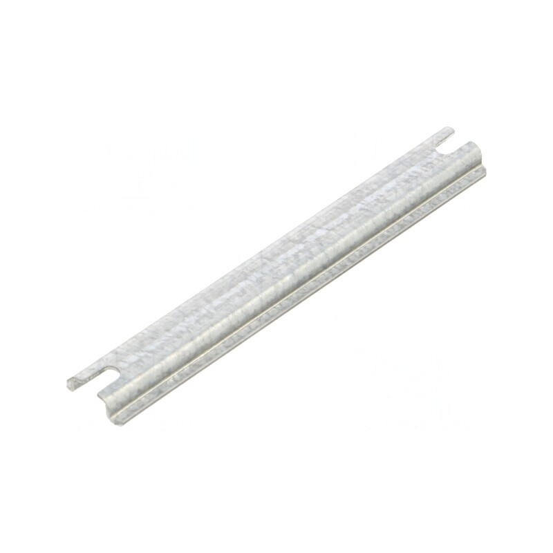Şină DIN oţel zincat 15mm x 99mm | Electronic-mag.ro | Componente Electronice
