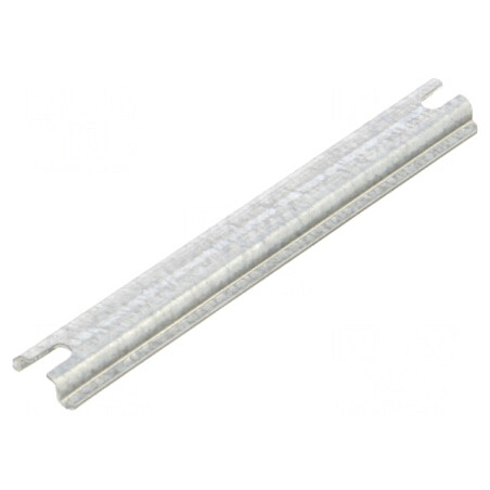 Şină DIN oţel zincat 15mm x 99mm | Electronic-mag.ro | Componente Electronice