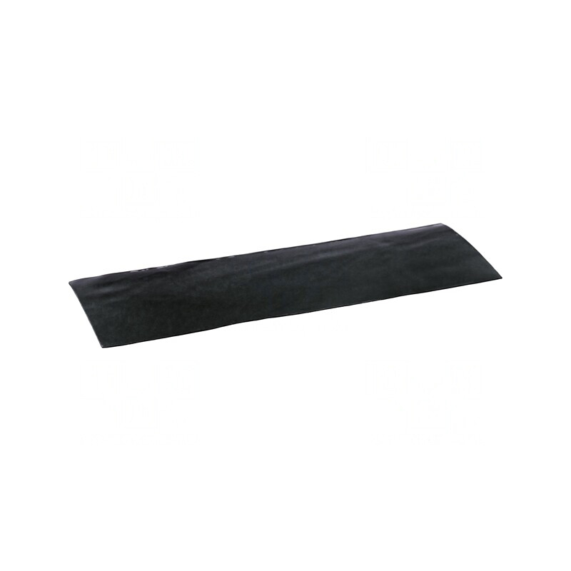 Cauciuc Electroconductor Negru 50mm x 150mm x 0.5mm | Electronic-mag.ro | Componente Electronice