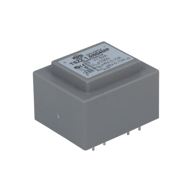 Transformator încapsulat 1,5VA 230V 6V 100mA pentru PCB | Electronic-mag.ro | Componente Electronice