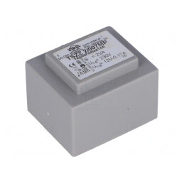 Transformator încapsulat 2VA 230V 12V PCB | Electronic-mag.ro | Componente Electronice