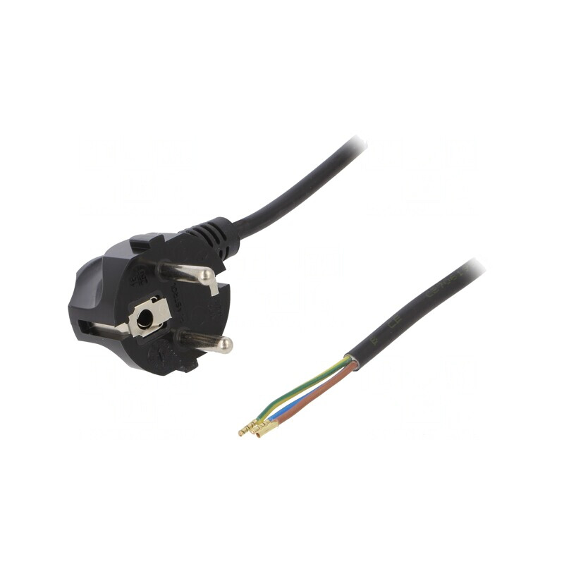 Cablu Electric PVC 3x0,75mm2 1,5m Negru 16A 250V | Electronic-mag.ro | Componente Electronice Cablu Electric PVC 3x0,75mm2 1,5m Negru 16A 250V | Electronic-mag.ro | Componente Electronice