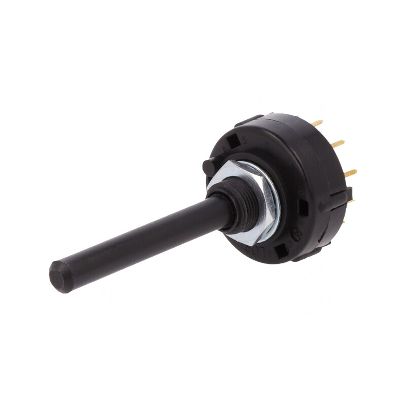 Comutator Rotativ 12 Poziții 0.15A 250VDC 30° | Electronic-mag.ro | Componente Electronice