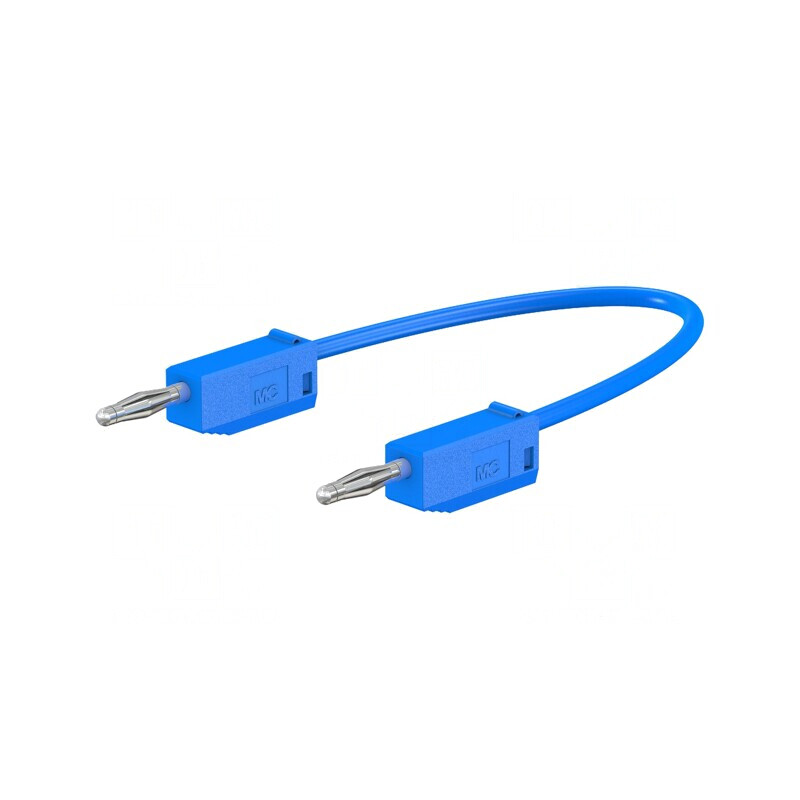 Cablu de măsurare 60V 30V 10A 0,3m Albastru | Electronic-mag.ro | Componente Electronice