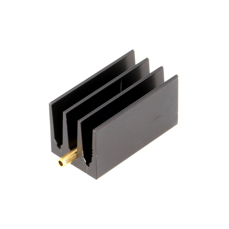 Radiator TO220 Negru 30mm x 16mm | Electronic-mag.ro | Componente Electronice