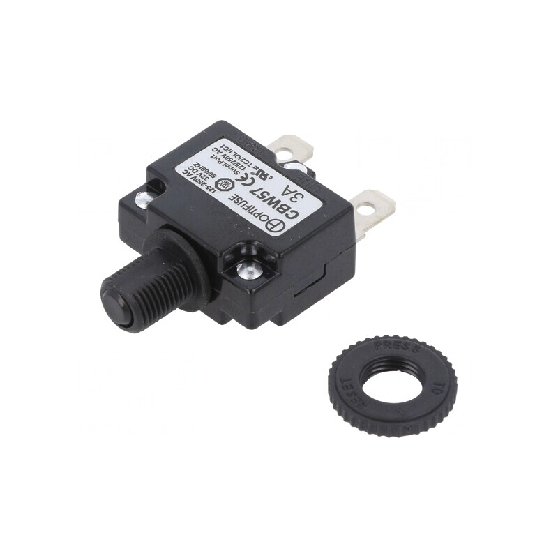 Siguranţă Termică 3A Imax 1kA 125V/250V/32VDC/50VDC | Electronic-mag.ro | Componente Electronice