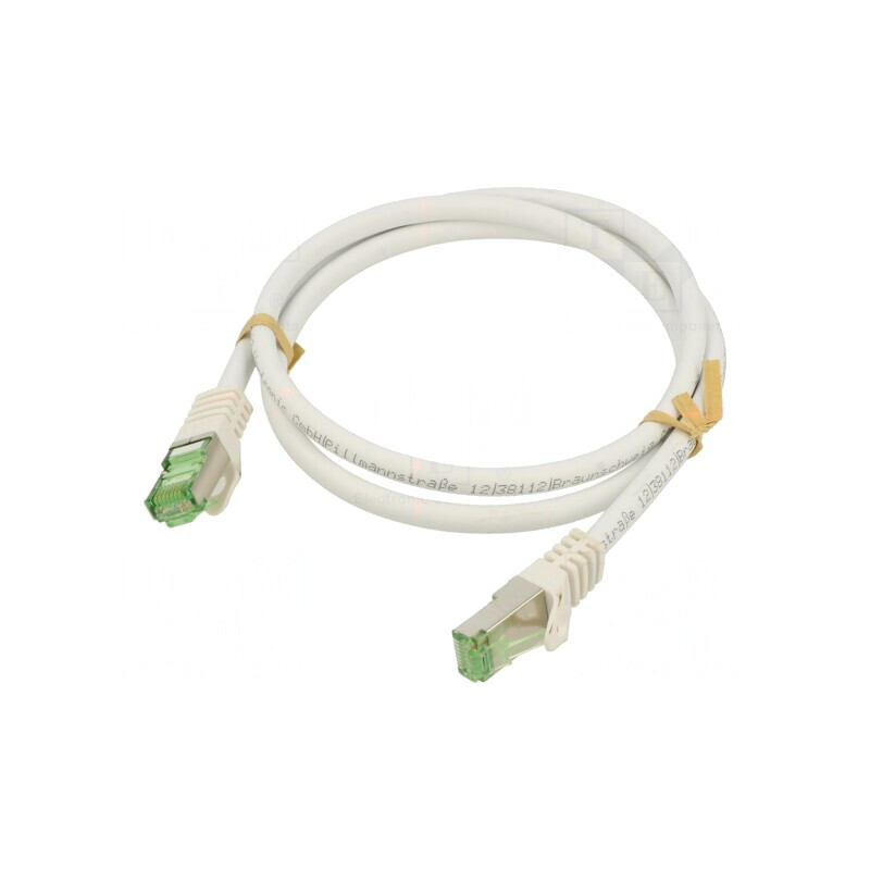 Patch cord S/FTP Cat 8.1 Negru 1m | Electronic-mag.ro | Componente Electronice