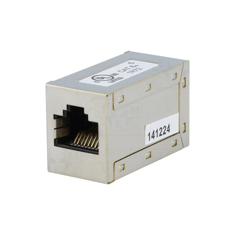 Adaptor Cat 6a Ecranat 8P8C | Electronic-mag.ro | Componente Electronice