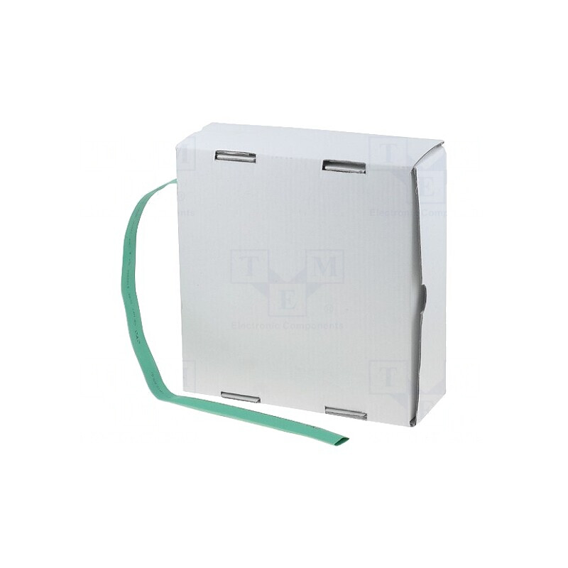 Manșon Termocontractabil Verde 6.4mm fără Adeziv 2:1 | Electronic-mag.ro | Componente Electronice