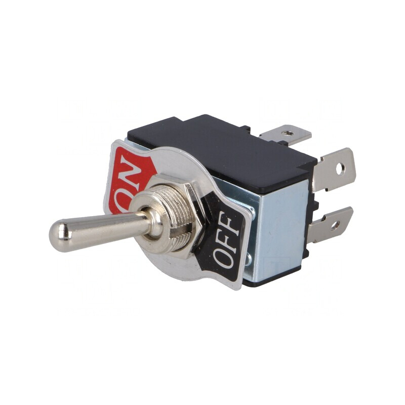 Comutator Basculant DPST ON-OFF 20A 12V | Electronic-mag.ro | Componente Electronice