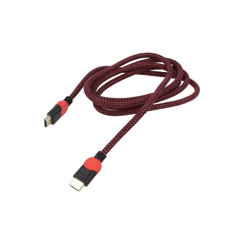 Cablu HDMI 2.0 Textil 1.8m | Electronic-mag.ro | Componente Electronice