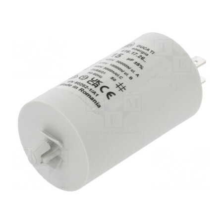 Condensator Motoare 15uF 425VAC | Electronic-mag.ro | Componente Electronice