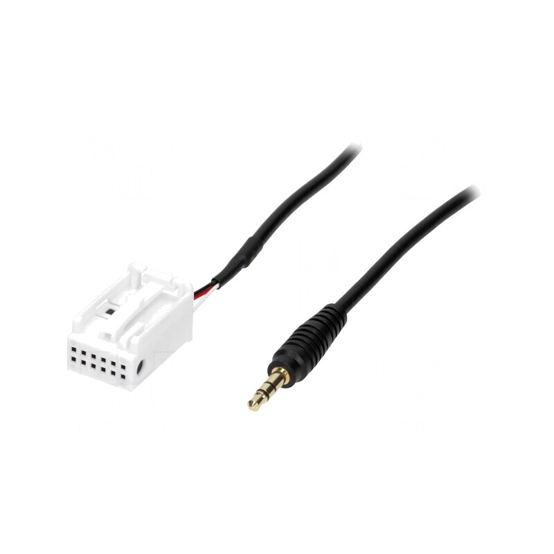 Cablu Adaptor Auxiliar Jack 3,5mm Audi 0,8m | Electronic-mag.ro | Componente Electronice