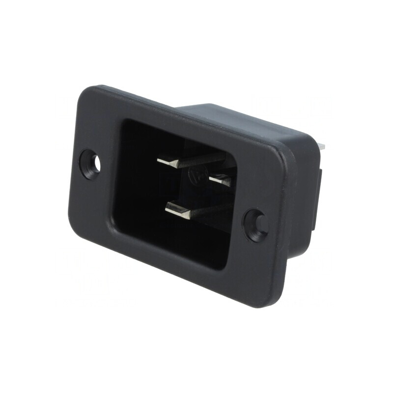 Conector Alimentare AC Tată 16A 250V IEC 60320 | Electronic-mag.ro | Componente Electronice