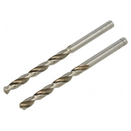 Burghiu metal 5mm HSS 2buc blister | Electronic-mag.ro | Componente Electronice