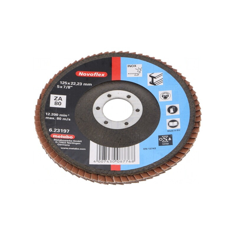 Disc de șlefuit cu lambouri 125mm 22,23mm | Electronic-mag.ro | Componente Electronice Disc de șlefuit cu lambouri 125mm 22,23mm | Electronic-mag.ro | Componente Electronice
