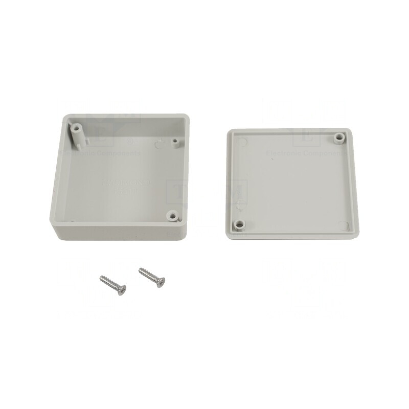 Carcasă Universală ABS Gri 60x60x20mm | Electronic-mag.ro | Componente Electronice
