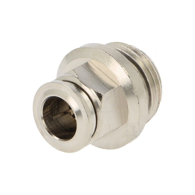 Racord Push-In Alamă Nichelată 1/2" | Electronic-mag.ro | Componente Electronice