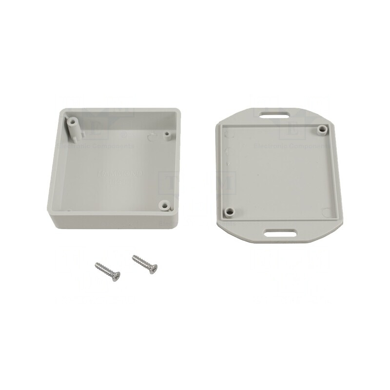 Carcasă Universală cu Lame de Fixare 60x60x20mm | Electronic-mag.ro | Componente Electronice