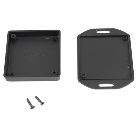 Carcasă Universală 60x60x15mm cu Lame de Fixare | Electronic-mag.ro | Componente Electronice