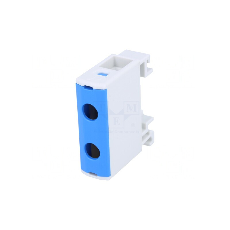 Conector Șine 1,5-16mm² 2 Borne Albastru | Electronic-mag.ro | Componente Electronice Conector Șine 1,5-16mm² 2 Borne Albastru | Electronic-mag.ro | Componente Electronice