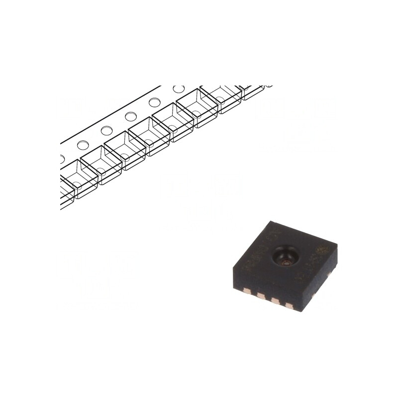 Senzor Temperatură și Umiditate DFN8 SHT 0-100%RH -40-125°C | Electronic-mag.ro | Componente Electronice